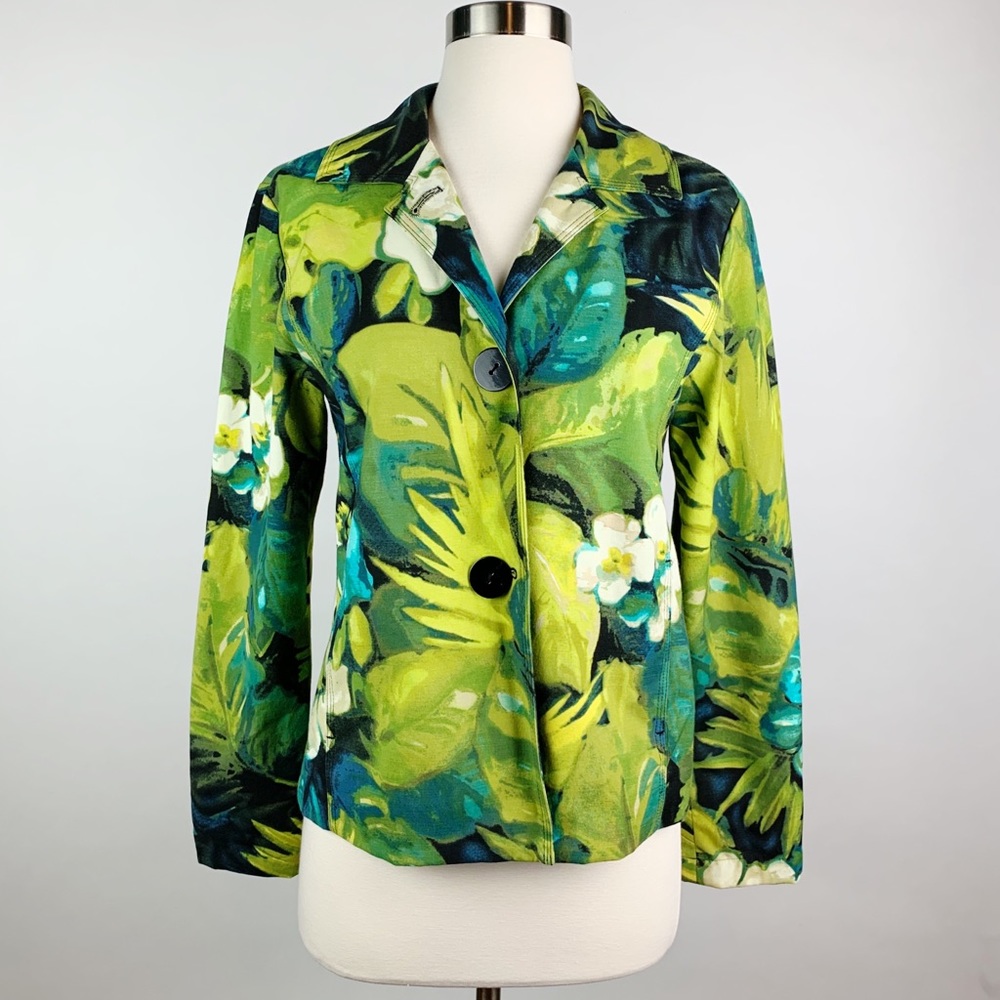 Chico’s Tropical Jacket Size 0